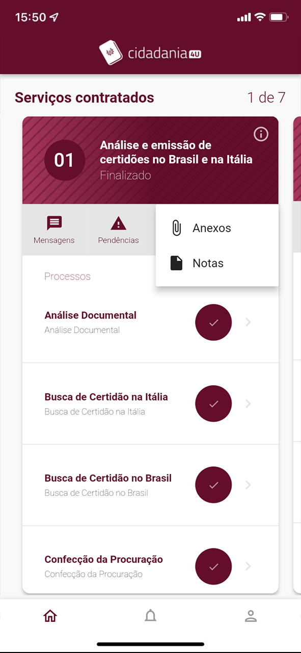 Cidadania4U App serviços
