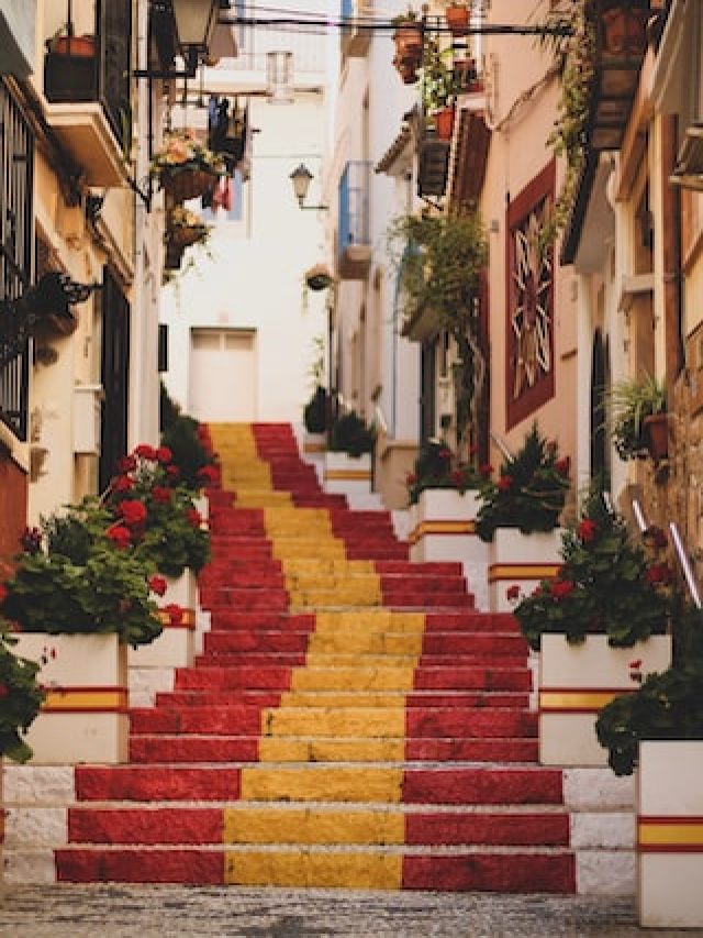 escadaria espanhola